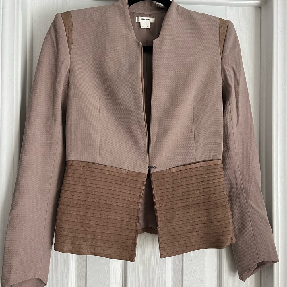 NWOT Hemut Lang lined blazer